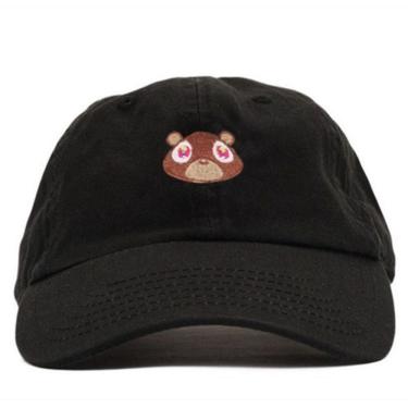 Imagem de Boné de beisebol Kanye West Bears Anime Snapback Cotton 56-58cm