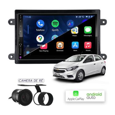 Imagem de Multimídia MP10 CarPlay e Android Auto Onix 2012 a 2019