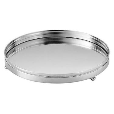 Imagem de Bandeja Redonda Pérola - St James, Prata