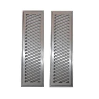 Imagem de Ralo de Garagem 20x100cm Aço Galvanizado - Ronconi