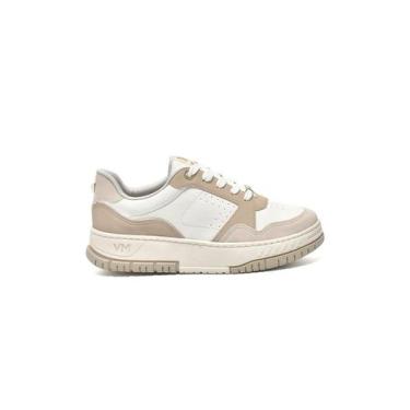 Imagem de Tênis Feminino Via Marte Casual Bege, 37