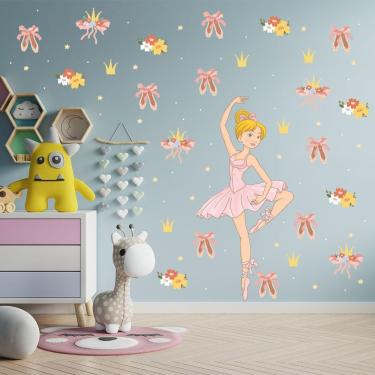 Imagem de Adesivo de Parede Bailarina Balé Ballet Bailarina 3