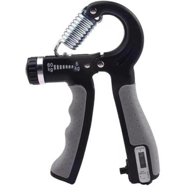Imagem de Hand Grip Ajustável 5–60kg com Contador – Exercitador de Mãos e Antebraço, Portátil, Ergonômico e Reforçado