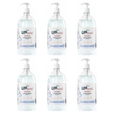 Imagem de Kit com 6 Sabonetes Líquidos Glicerinados Para Mãos 1L - Up Hand Essential Algodão