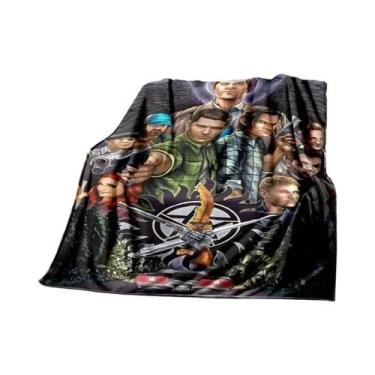 Imagem de Cobertor Impresso Em 3D Da Região Sobrenatural, Macio E Confortável Pa