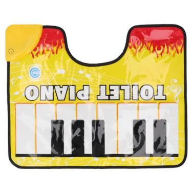 Imagem de Tapete de piano elétrico Ainoli divertido e relaxante, portátil, à prova d'água, tapete com som de piano em PVC para viagens em casa