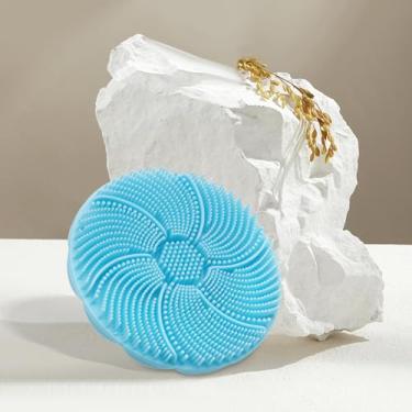 Imagem de Generic Esfregador corporal de silicone, espuma mais rica e limpeza eficaz, escova de banho de silicone premium com alça ergonômica antiderrapante, longa duração e fácil de limpar, esfoliante corporal