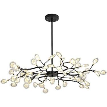 Imagem de Moderno Lustre De Casa De Fazenda Luminária, Lustres Firefly De Design Criativo, Iluminação Pingente De LED Altura Ajustável Para Sala De Jantar,13,B,Collector88