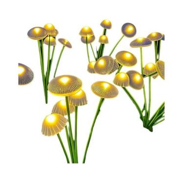 Imagem de Jardim solar led luz impermeável decorativa arte moderna cor decorativ