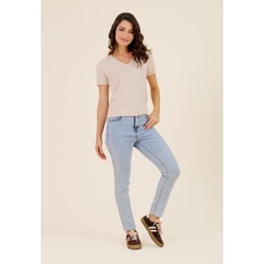 Imagem de Calça Jeans Skinny Azul Claro - Pop Me, 38