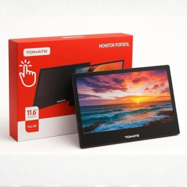 Imagem de Monitor Portátil Touchscreen 11.6" 60Hz Resolução HD para Entretenimento e Trabalho