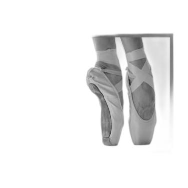 Imagem de Quadro Fotografia Sapatilha De Ballet 24X18Cm 001