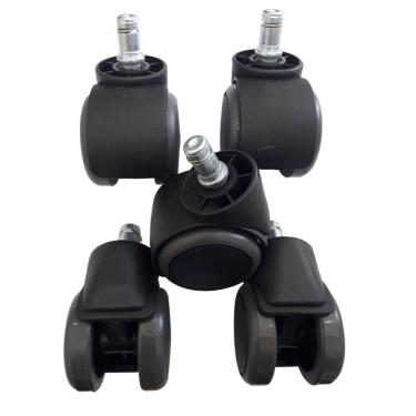 Imagem de Rodizio Para Cadeira De Escritório Roda Pu Grafite Kit S90 A