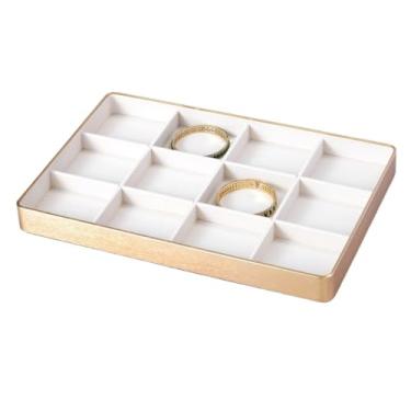 Imagem de x3anggyt5 Elegante bandeja de anel, organizador de anel de dedo para exibição de joias e joias