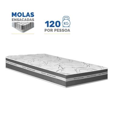 Imagem de Colchão de Molas Ensacadas Luve Solteiro 88cm