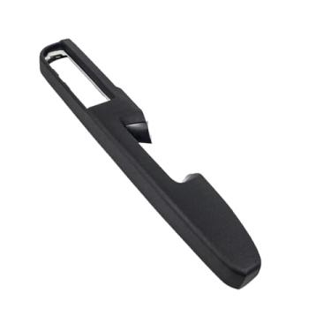 Imagem de Apoio de braço dianteiro esquerdo da porta lateral do motorista compatível com GMC Sierra compatível com Chevrolet 1500 2500 3500 80994(Black Right)