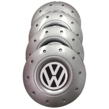 Imagem de Calotas Miollo Para Vw Polo Aro 15 2009/2017 Amarok Prata