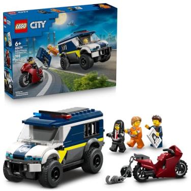 Imagem de LEGO City Van de Transporte de Prisioneiros da Polícia; Conjunto de Construção 60479