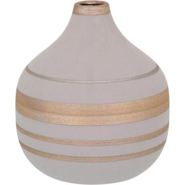 Imagem de Frith Vaso 18X16X16Cm Cerâmica Cinza