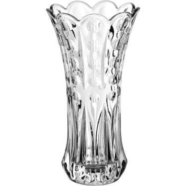 Imagem de Vaso Decorativo Enfeite Casa Floreiro Home&co Vidro 25x13x13cm Transparente