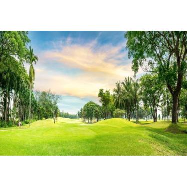 Imagem de Painel de Tecido Sublimado Campo e Árvores Céu Aberto - Fabrika de fes