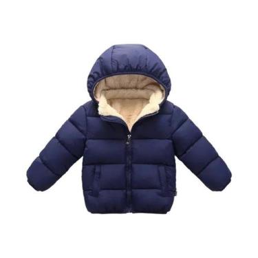 Imagem de Jaqueta De Inverno Grossa Com Capuz Para Meninos E Meninas, Roupa Quen
