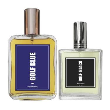 Imagem de Kit Perfume Masculino Golf Blue 100Ml + Golf Black 50Ml - Essência Do 