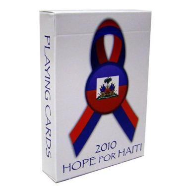 Imagem de Baralho Bicycle 2010 Hope For Haiti R+