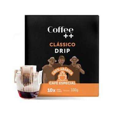 Imagem de Kit 10 Sachês Café Especial Clássico Coffee Mais - Drip Coffee