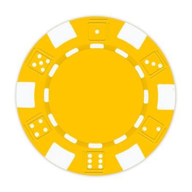 Imagem de Fichas de pôquer DA VINCI 100 Clay Composite 11,5 g de dados listrados