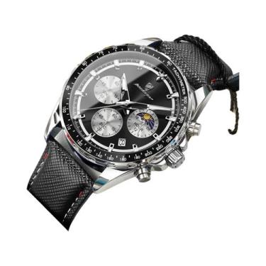 Imagem de Relógio Cronógrafo Masculino À Prova d'Água POEDAGAR, Relógio De Pulso