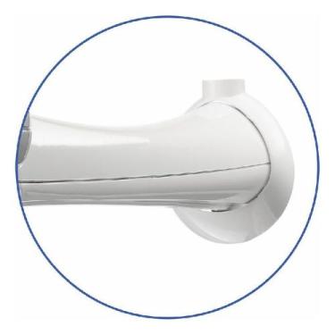 Imagem de Cano para Chuveiro Lorenzetti 30cm Monocano Branco - 7520004