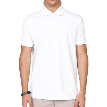 Imagem de Polo Ellus Masculina Piquet Classic Branca-Masculino