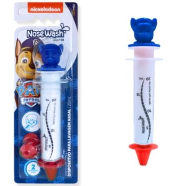 Imagem de Dispositivo para lavagem Nasal Nosewash Grande 20 ML Seringa Patrulha Canina (Chase)