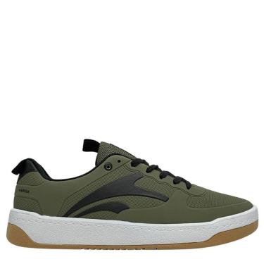 Imagem de Tênis Maresia Casual Verde Militar Masculino com Detalhes Pretos-Masculino