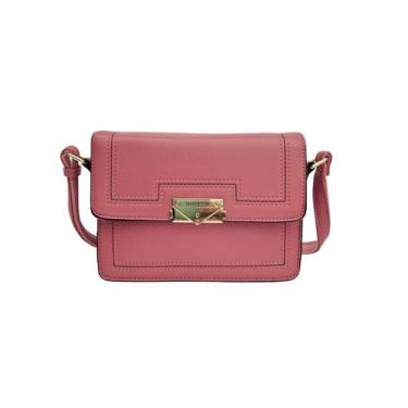 Imagem de Bolsa Feminina Flap Transversal Alça Ombro Tiracolo Mini Bag Pequena P