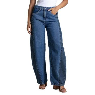 Imagem de Calça Jeans Sawary Balloon - 282749 - Azul 36, Azul, 36