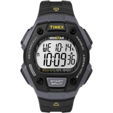Imagem de Relógio Timex Digital Ironman Classic 30 Preto/Grafite TW5M09500-Unissex