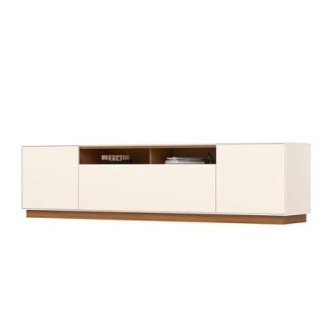 Imagem de Rack Domus 04 Portas S311 Cinamomo Off White - Henn