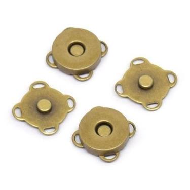Imagem de Botão Imantado 14mm Botelho - Botelho e Cia, OURO VELHO