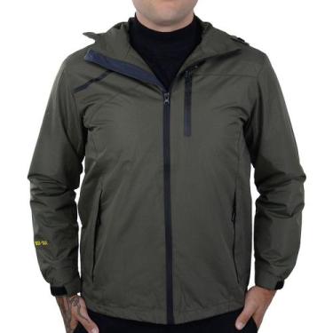 Imagem de Jaqueta Masculina Pellini Corta Vento Plus Size Verde - 1898, G, Verde