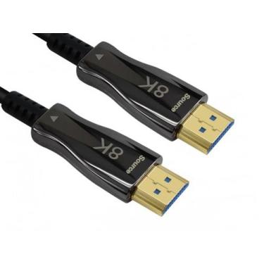 Imagem de Cabo hdmi 2.1 8k ultra hd fibra óptica de 20 metros  - MAGNUS