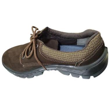 Imagem de Sapato Nobuck Amarrar 50S29V-BP Marluvas CA 47077 Bico Plástico, 34, M