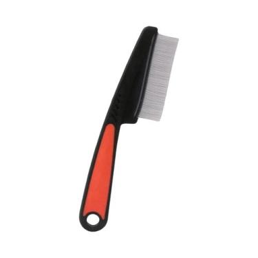 Imagem de Pente De Aço Inoxidável Com Dentes Finos Para Remoção De Piolhos E Cas