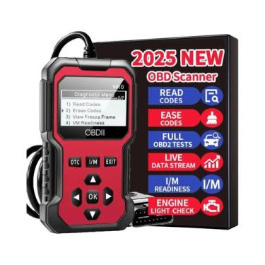 Imagem de Scanner De Diagnóstico OBDII Universal Para Carros, Leitor De Códigos 