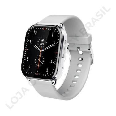 Imagem de Relógio Smartwatch Qcy Watch Gs S6 Bluetooth Ipx8 Cor Cinza