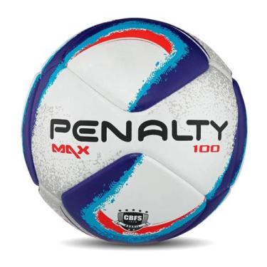 Imagem de Bola penalty max 100 ultra fusion futsal, Branco, Azul, Vermelho, UN