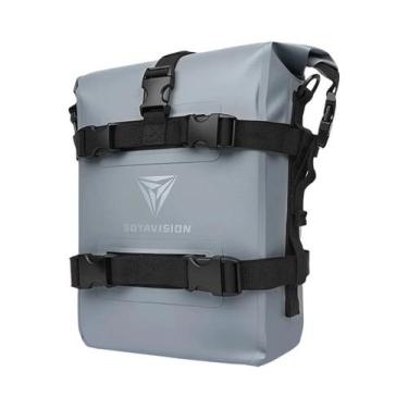 Imagem de Bolsa Impermeável Para Barra De Proteção De Motocicleta 8L 10L 12L Equ