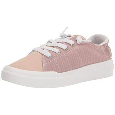 Imagem de Roxy Tênis infantil unissex Rae sem cadarço, Multi 223, 11 Little Kid