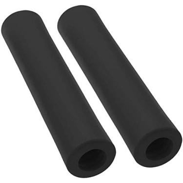 Imagem de SAUTOP 1 par de pegas de guidão de mountain bike, bicicleta ultraleve de alta densidade espuma de silicone punho de guidão, antiderrapante, absorção de choque, punhos de extremidade de bicicleta super macios